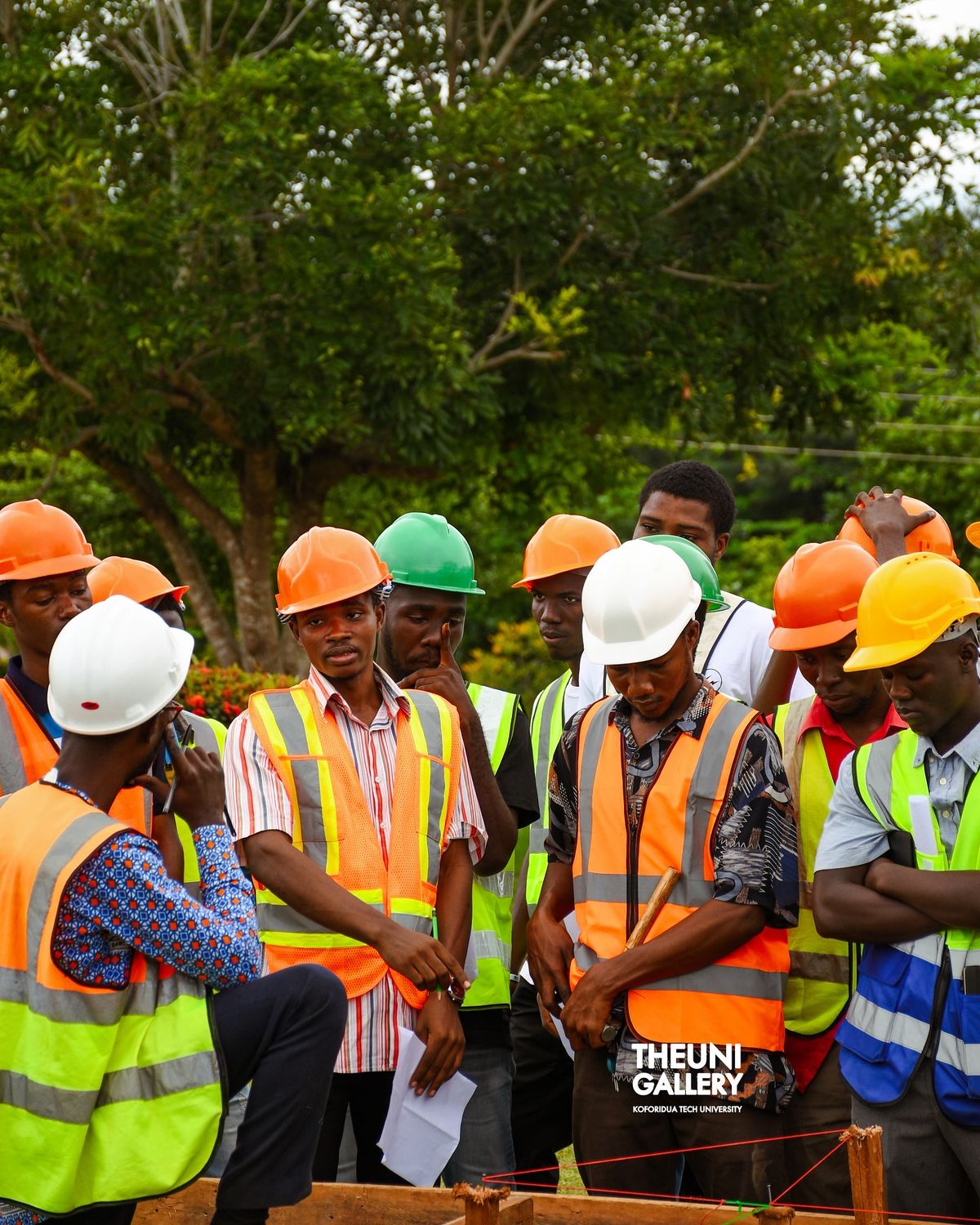 Steel framework and crane activity on a commercial construction site